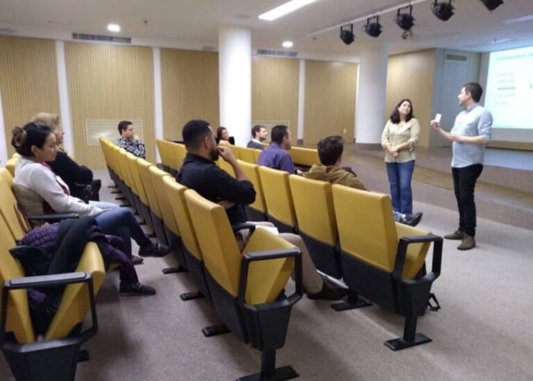 Novos líderes integrados