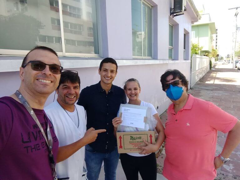 Hospital Navegantes recebe doações de EPIs para atender casos suspeitos de coronavírus