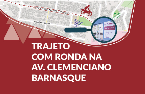 Ronda de moto atende aos profissionais do Hospital Santa Ana