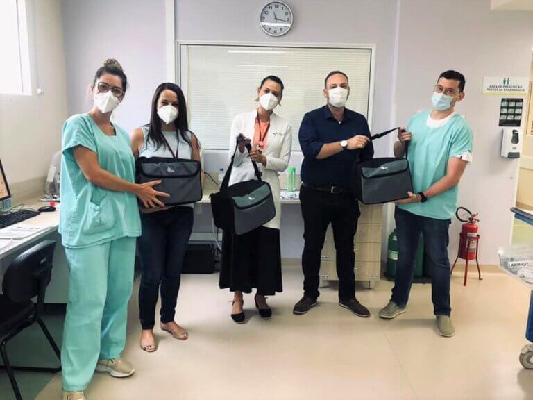 Troco Amigo Panvel garante aparelhos ventilação mecânica ao Hospital Nossa Senhora dos Navegantes