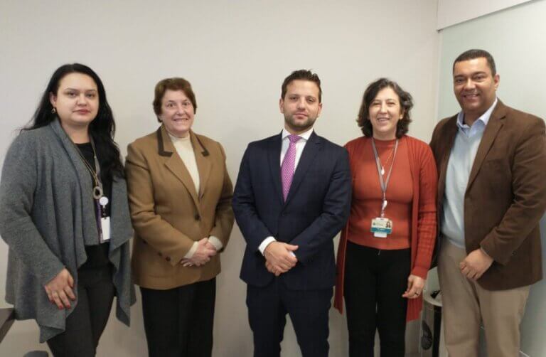 Recebemos as visitas consulares de Alemanha e Itália no Hospital Mãe de Deus
